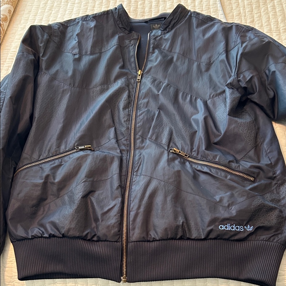 Adidas Men's Navy Bomber Jacket